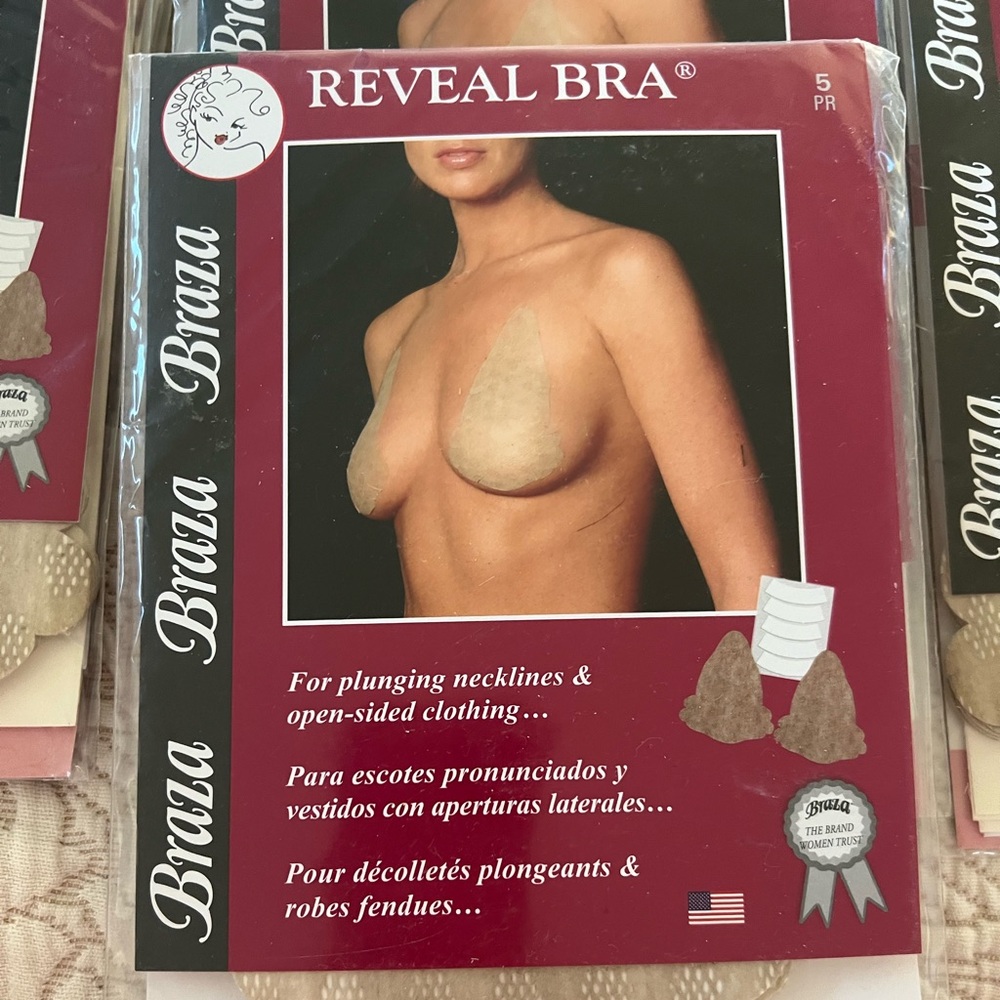 Women’s Braza Reveal Bra- just stick on and go, great for halter/strapless tops